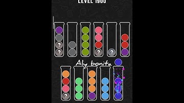 ball sort puzzle level 1900