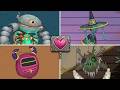 Raqsoun, Epic Bona-Petite, Life-Formula Costumes - Animations & Breeding (My Singing Monsters)