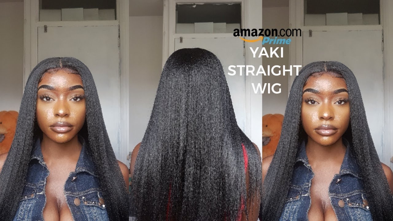 45 AMAZON REALISTIC YAKI STRAIGHT WIG!!! 🤩 Style Icon YouTube