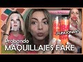 PROBANDO MAQUILLAJE FAKE - ¿Funciona? | Cande Copello