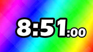 8 Minutes and 51 Second TIMER Countdown