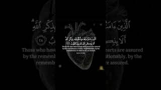 Verily, in the remembrance of Allah do hearts find peace. ✨