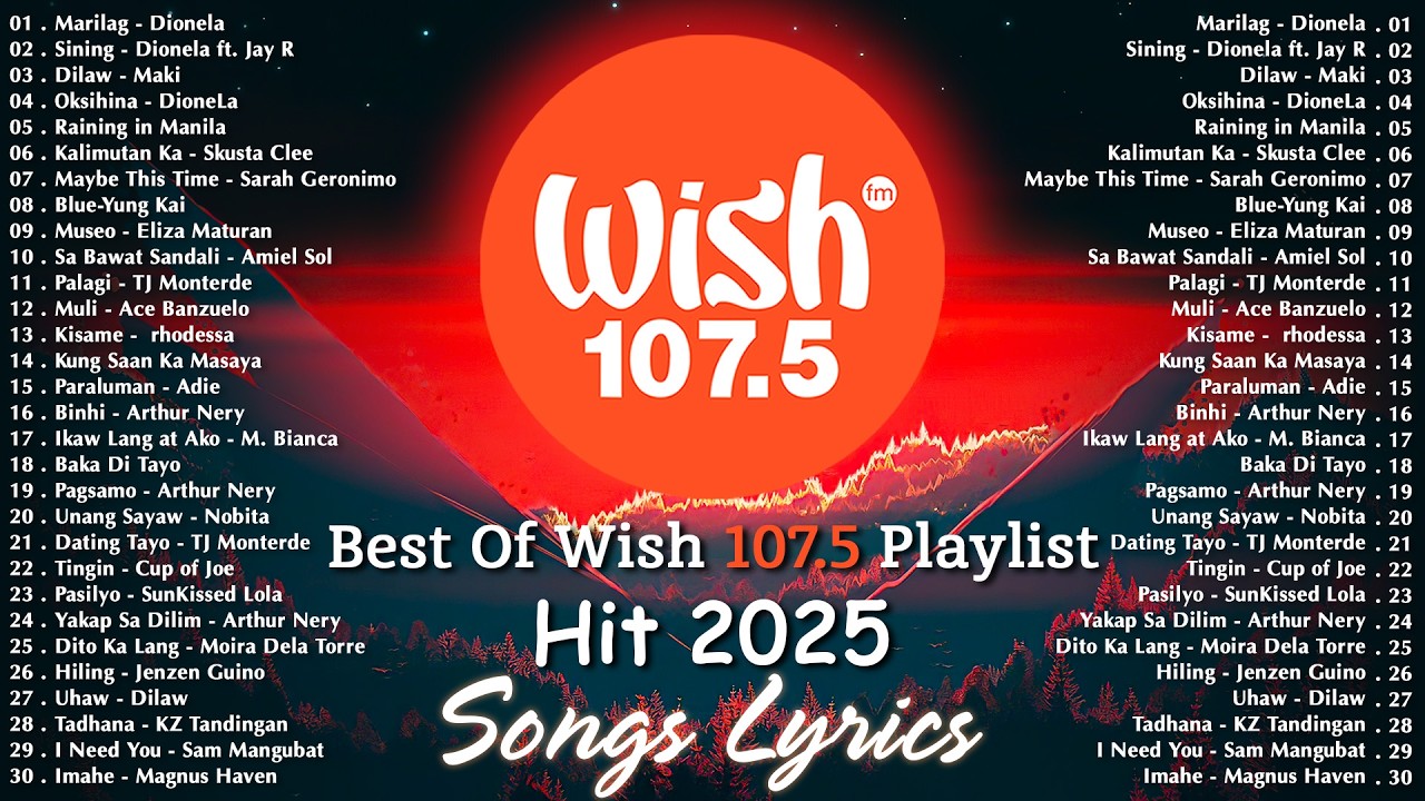 (Top 1 Viral) OPM Acoustic Love Songs 2025 Playlist 💗 Best Of Wish 107.5 Song Playlist 2025