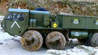 HG P801 RC Oshkosh 8x8 HEMTT - Mud Run 🔥💯🔥