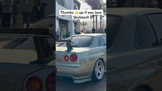 Rare Nissan Skyline Gtr R34 M Spec Nur automobile car carshow japan jdm racing drift rich