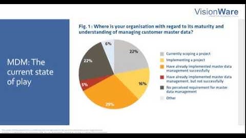 Master Data Management -  A Framework for Success