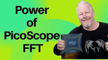 Power of PicoScope FFT new PicoScope 3416E MSO 5GS/s 10bit