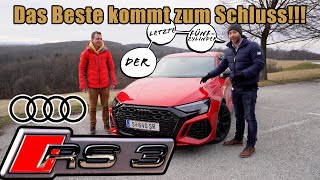 Audi RS3 im Test - Fünfzylinder für einen sechsstelligen Betrag!!! (4K UHD) | Cars & Cakes