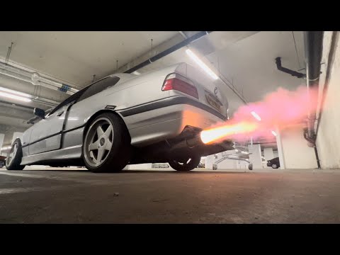 E36 Exhaust Flames, Pops And Bangs, Backfire
