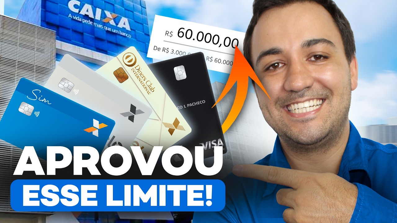 ABRÍ UMA NOVA CONTA NA CAIXA, COMO FOI MINHA EXPERIÊNCIA? OLHA O LIMITE QUE APROVOU!