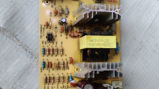 modul PSU/smps dispenser merk Sanken tegangan drop,tidak bisa panas/ tidak bisa dingin
