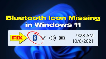 Fix Bluetooth Icon Missing In Windows 11 Taskbar