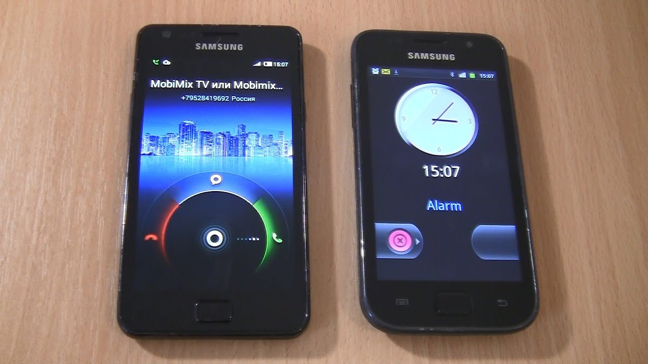 Ringing Alarms Incoming Call At The Same Time Samsung Galaxy S1 S2 