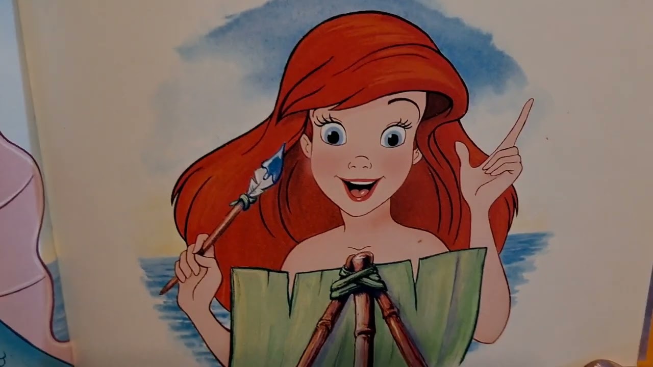 Disney: The Little Mermaid- Ariel's Painting Party by M.C. Varley