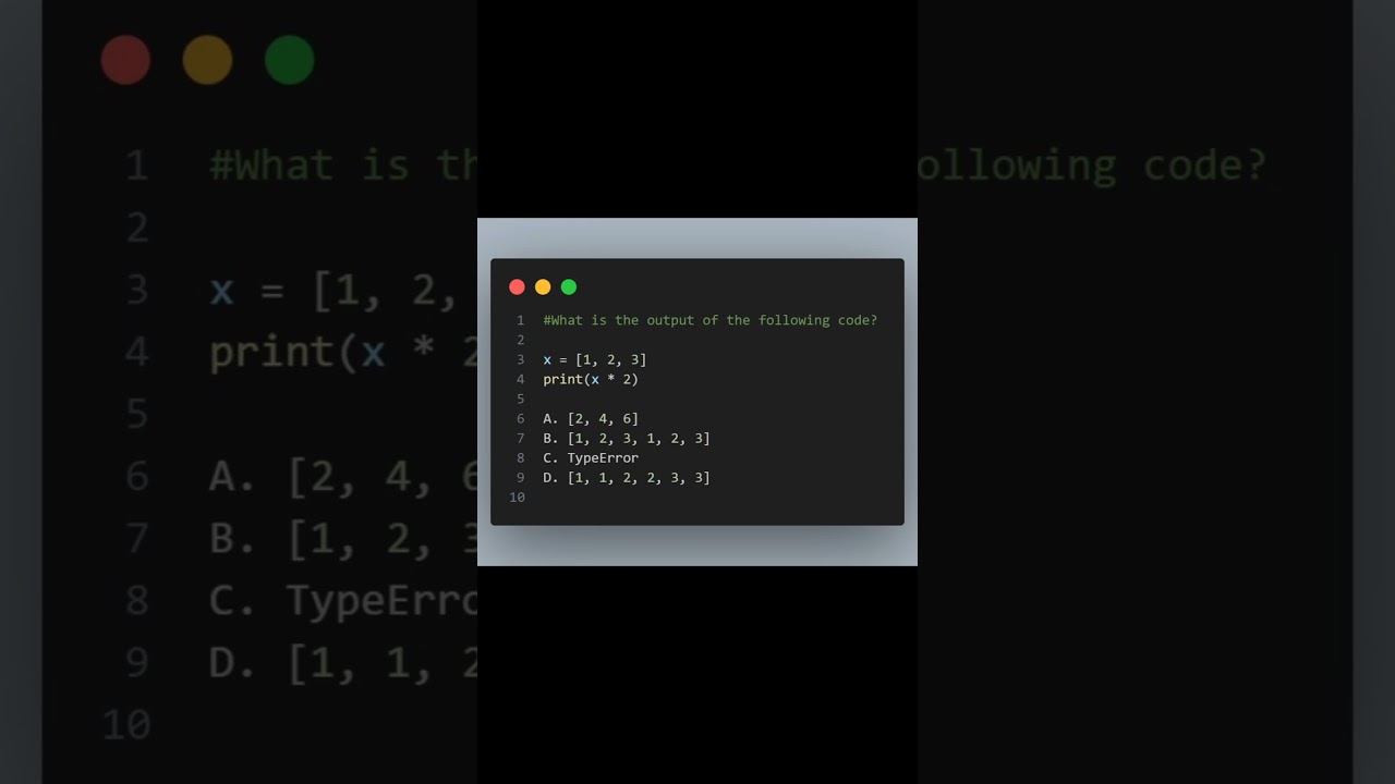 What will be the output answer in comment#facts #coding #foryou #python #pythonquiz