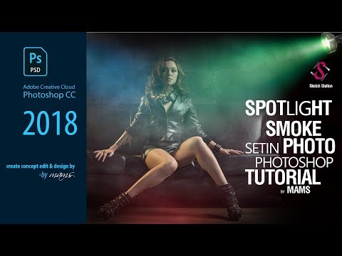 Spotlight and Smoke Effects in Photoshop CC I Sketch Station