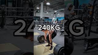 240KG/528LBS DEADLIFT