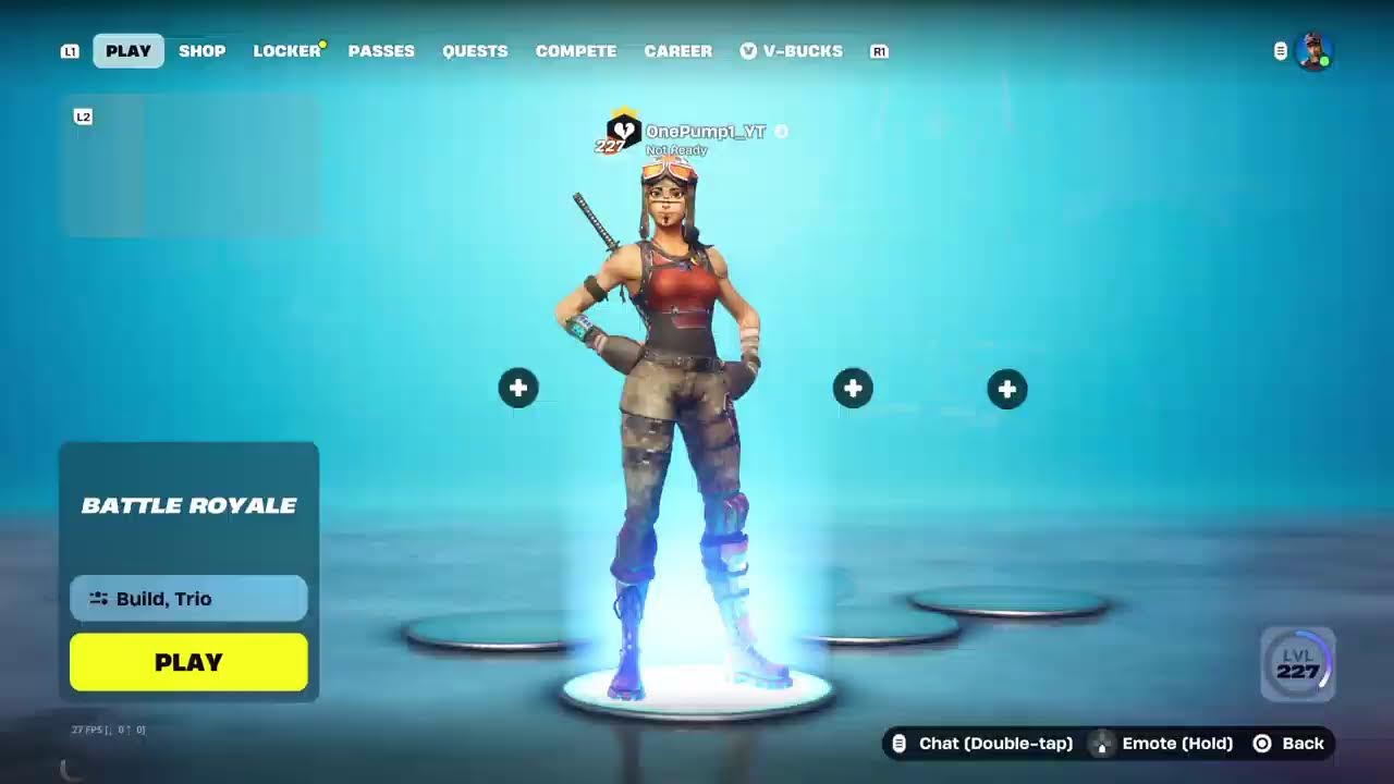 Fortnite BATTLE royale 1v3