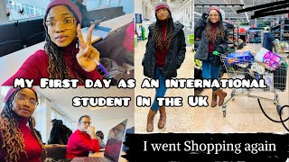 UK Living|First day as an MSc international student in the UK|International student|Study Abroad🇬🇧
