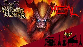 Monster Hunter 2 - Teostra & Lunastra Theme 【Intense Symphonic Metal Cover】 chords