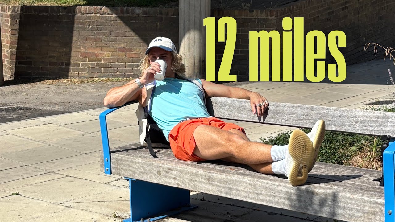 Walking across London from the South to the North 