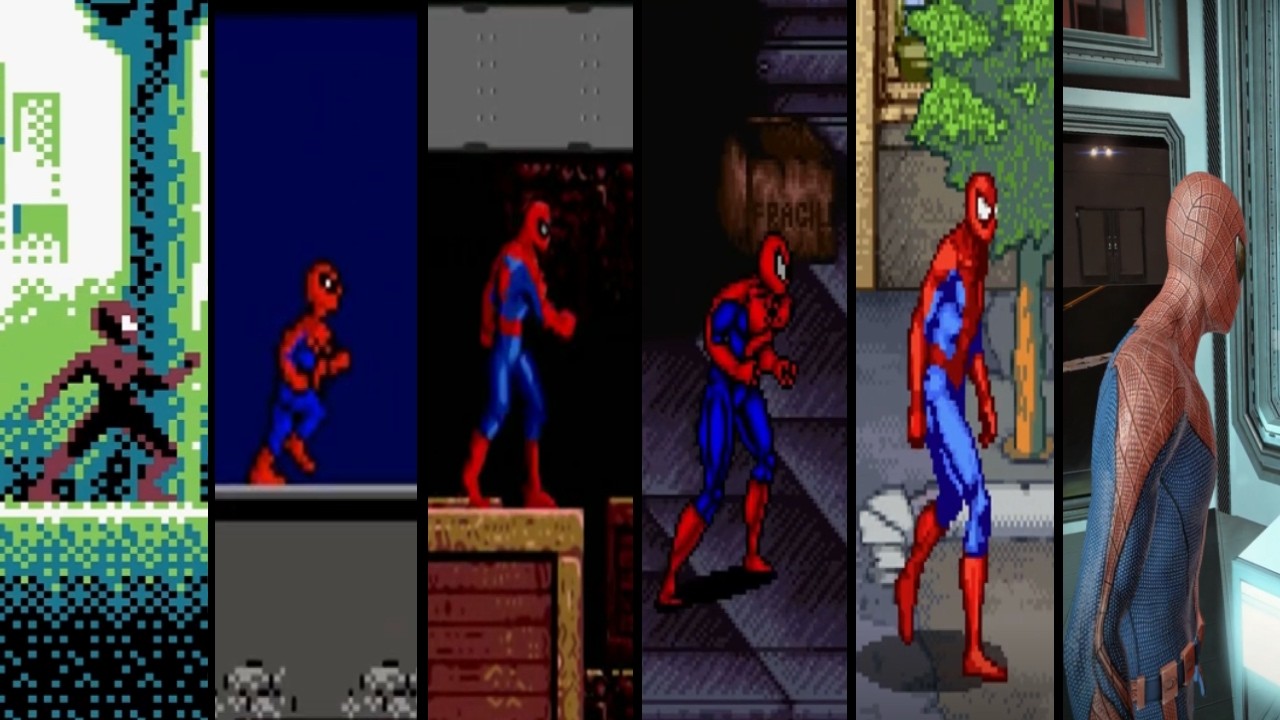The Evolution of Spider-Man Games