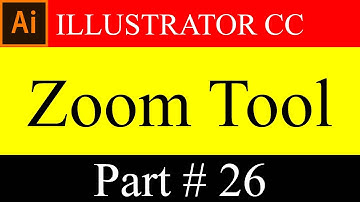 How To Use Zoom Tool In Illustrator CC In Bangla