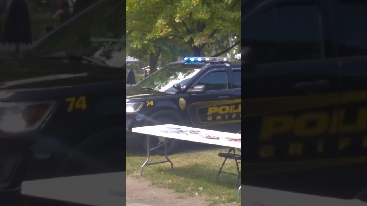 Griffith Indiana police car YouTube