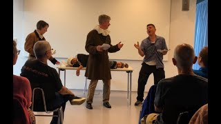 A Short History of Night, Bridges Math Art theater troupe, 2019