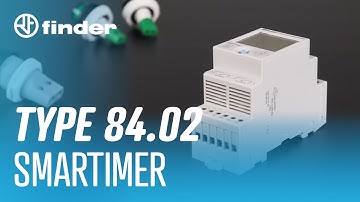 Finder 84.02 SMARTimer - Aansluiten en instellen