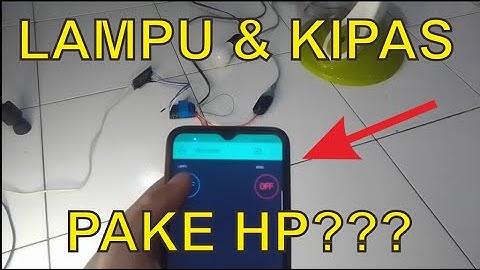 [TUTORIAL] Kontrol Lampu dan Kipas Pake HP - Internet of Things (IoT) | Blynk App