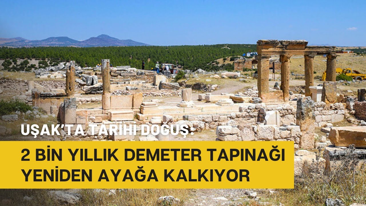 MİTOLOJİDE BEREKET SEMBOLÜ TANRIÇA DEMETER'İN 2 BİN YILLIK TAPINAĞI I TURIZM GÜNLÜĞÜ