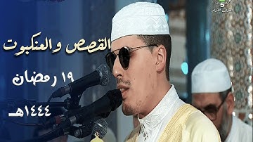 تلاوات مختلفة للشيخ محمد إرشاد مربعي من سورتي القصص والعنكبوت ليلة 19 رمضان 1444هـ
