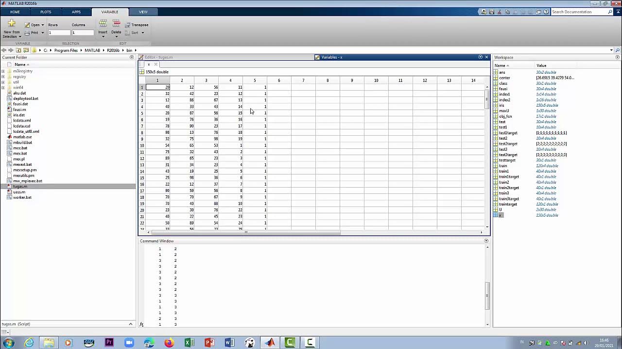 linear discriminant analisis (LDA) menggunakan program matlab - YouTube