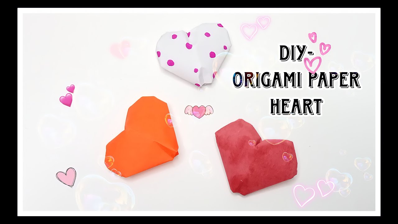 Instructions Step by Step. Do it Yourself at Home. Paper Heart Origami. DIY  for Valentines Day Stock Image - Image of instructions, collection:  204956529
