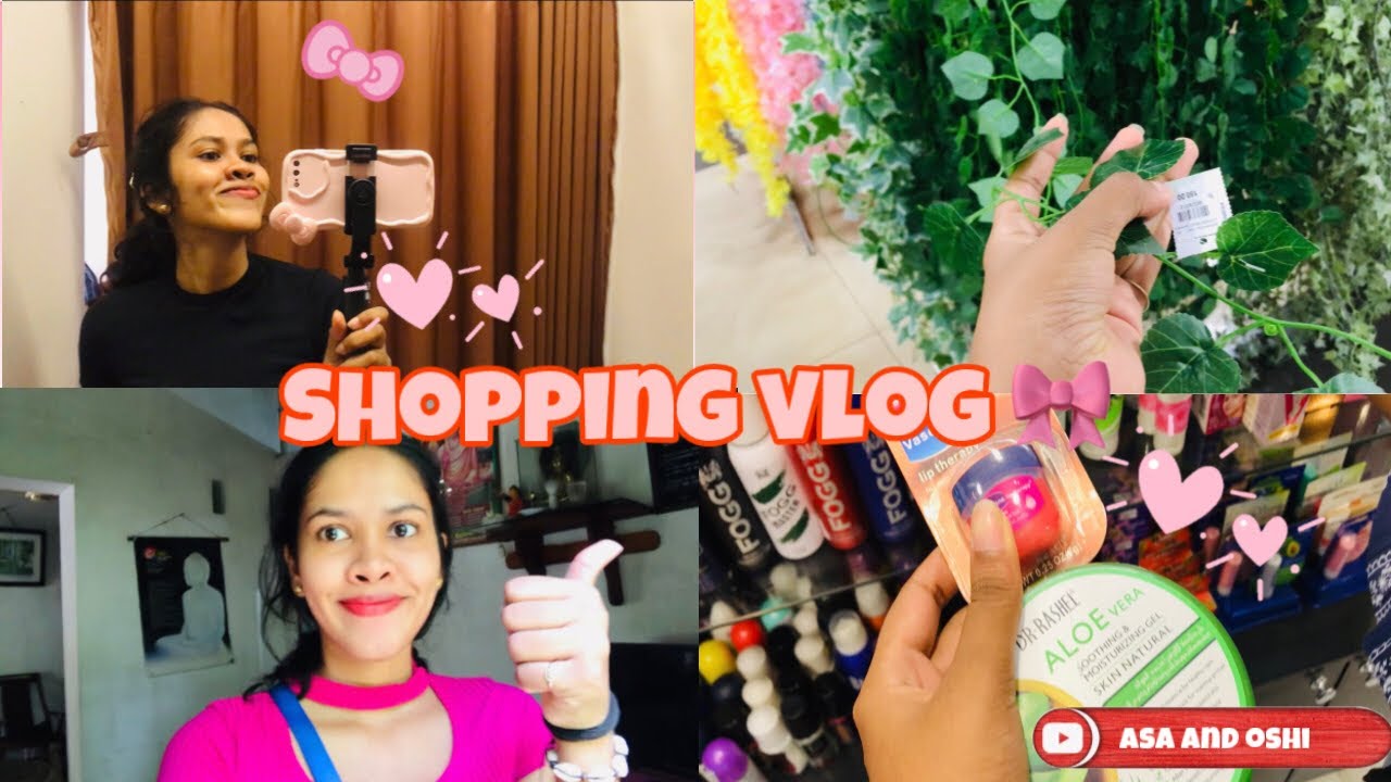 කාලෙකින් අලුත් vlog එකක් | Shopping vlog | මෙච්චර අඩුවට බඩු 😱🎀 #shopping #oshi #Asaandoshi  #temu