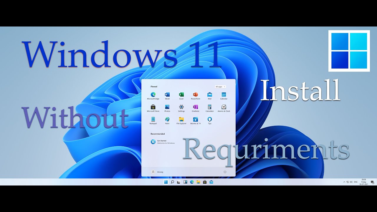 How to upgrade and install windows 10 to 11 without TPM and Secure Boot ...