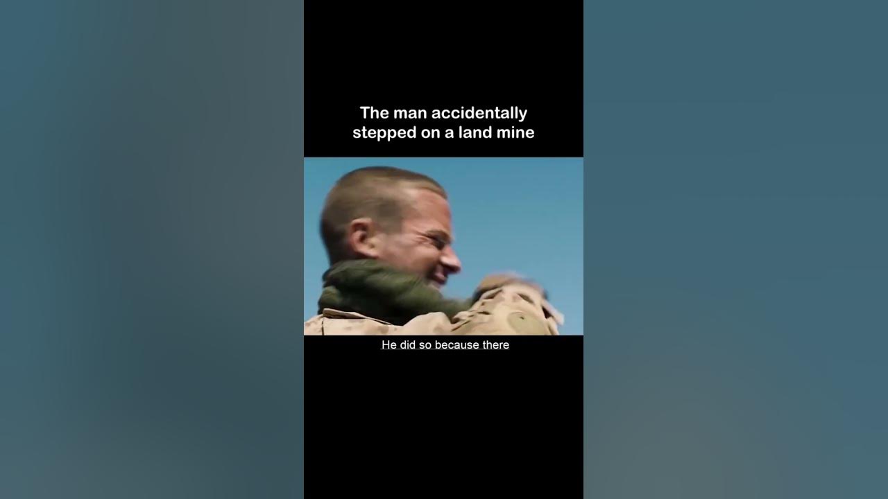 The Man Accidentally Stepped On A Land Mine. - YouTube - Guys I Think I Just Stepped On A Landmine
