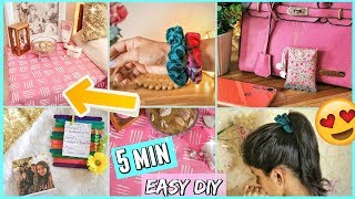 5 Minute Crafts To Do When You Are BORED !! Fun and Easy DIYs at home!