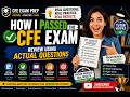 How I Passed the CFE Exam Review Using Actual Questions #cfeexamprep #examprep