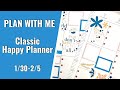 PLAN WITH ME | CLASSIC HAPPY PLANNER