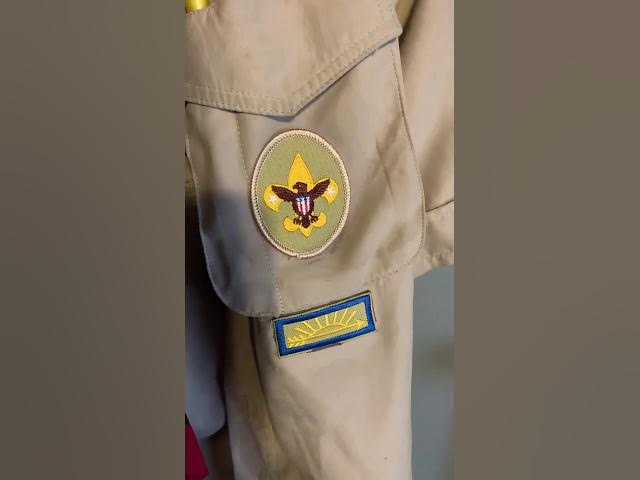 cub scout uniform patch placement