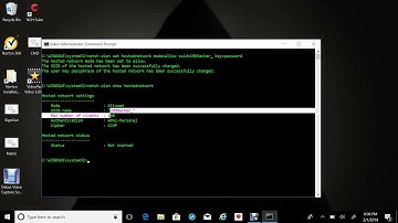 How To Set Up A Hostednetwork (Wireless Network)