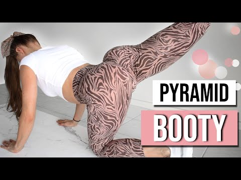 Get bigger BUTT with ONE EXERCISE! 🔥 300 REP Pyramid Booty Challenge | Home Workout - No Equipment