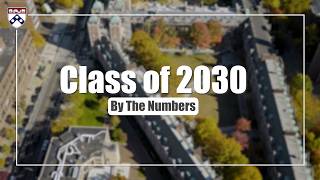 Penn's Class of 2030: By The Numbers News