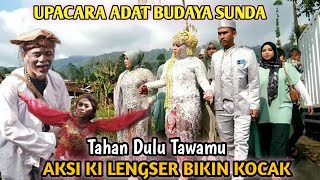 Mapag Panganten Adat Sunda Kilengser | Resepsi Pernikahan Defitri Kota Bandung