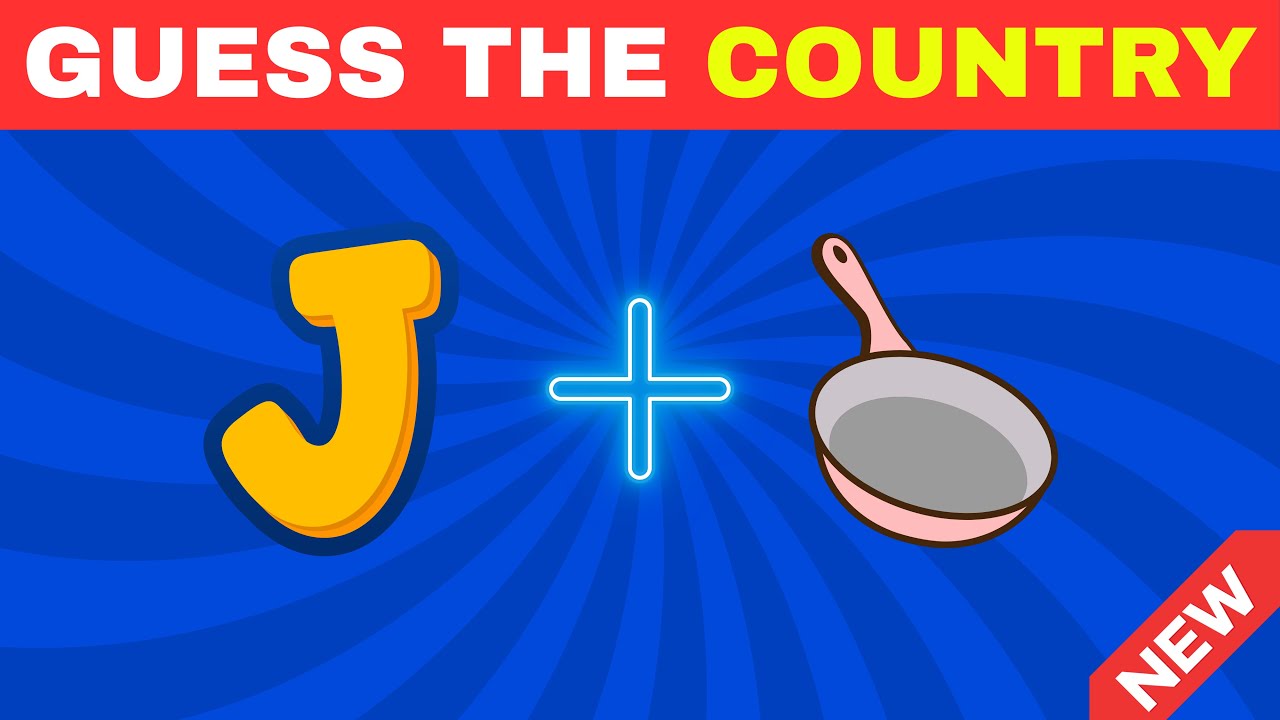 Guess The Country By Emoji | Quizz Game | Quizology