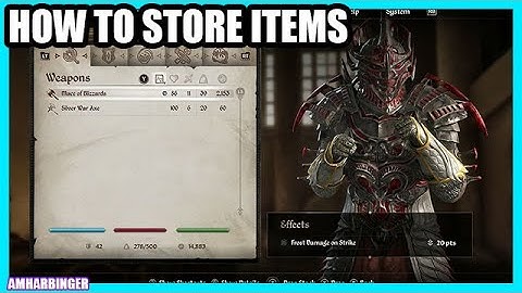 The Elder Scrolls 4 Oblivion Remastered How to Store Items