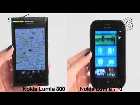 Nokia Lumia 800 VS Nokia Lumia 710 review