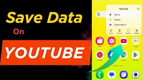 Youtube Hidden Settings to Save Mobile Data - YouTube new Update 